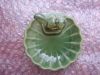 wade squirrel ashtray green ceramic - The Nostalgia Store